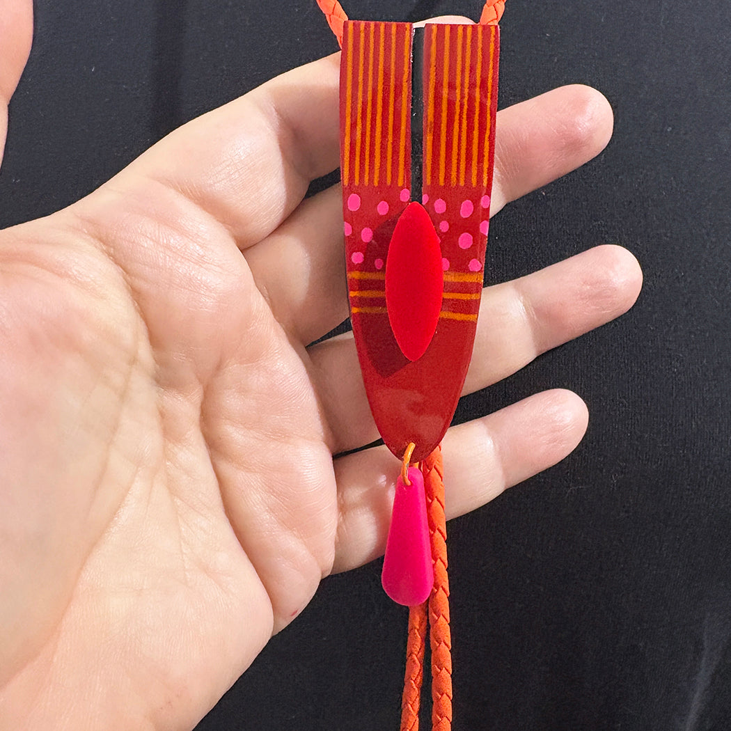 Atomic Luau Bolo Tie