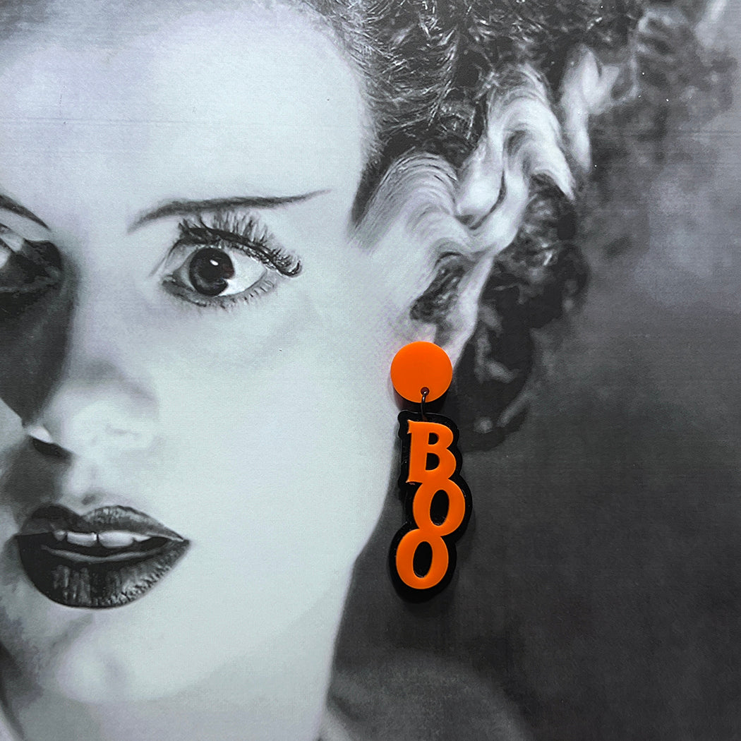 BOO Earrings with Post