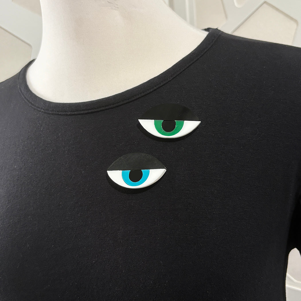 Modern Eye Brooch