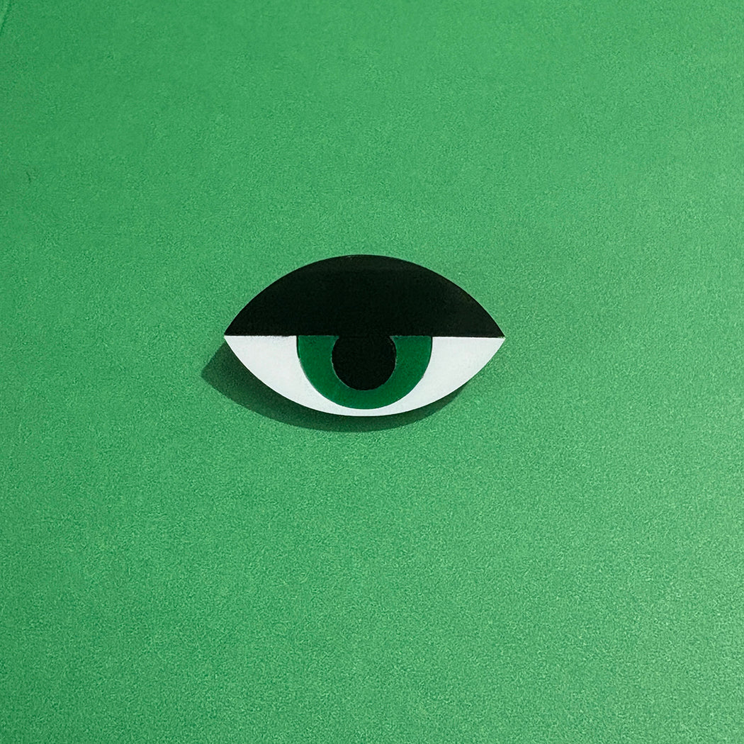 Modern Eye Brooch