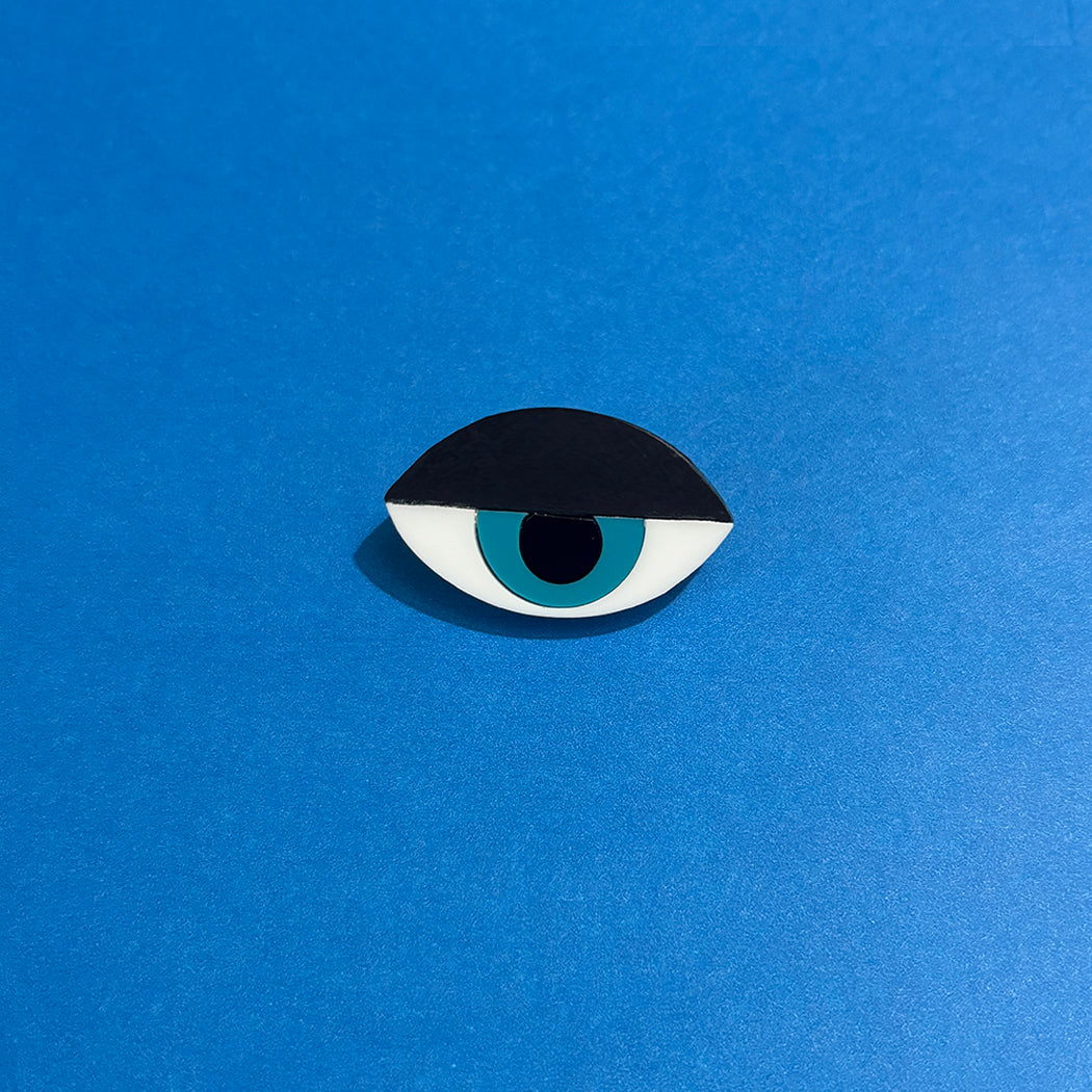 Modern Eye Brooch
