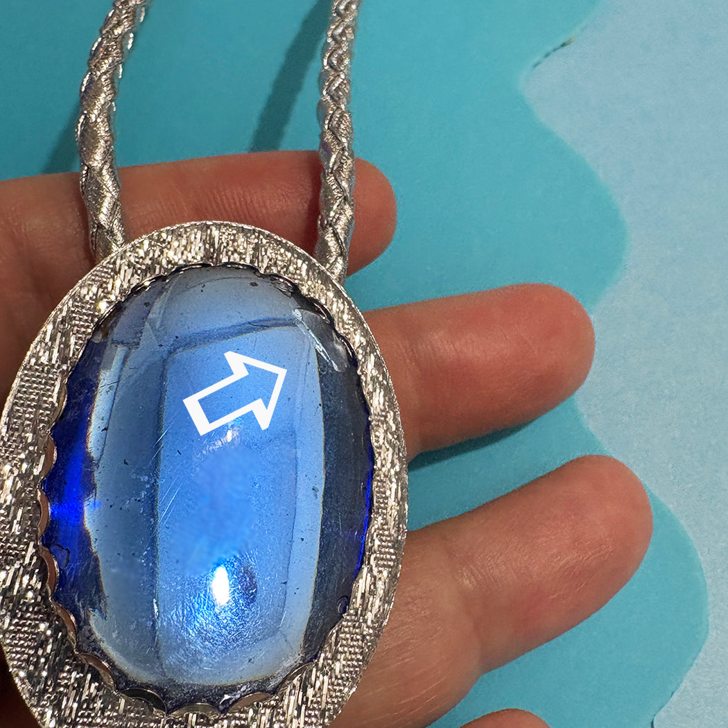 Gazing Crystal Bolo Tie