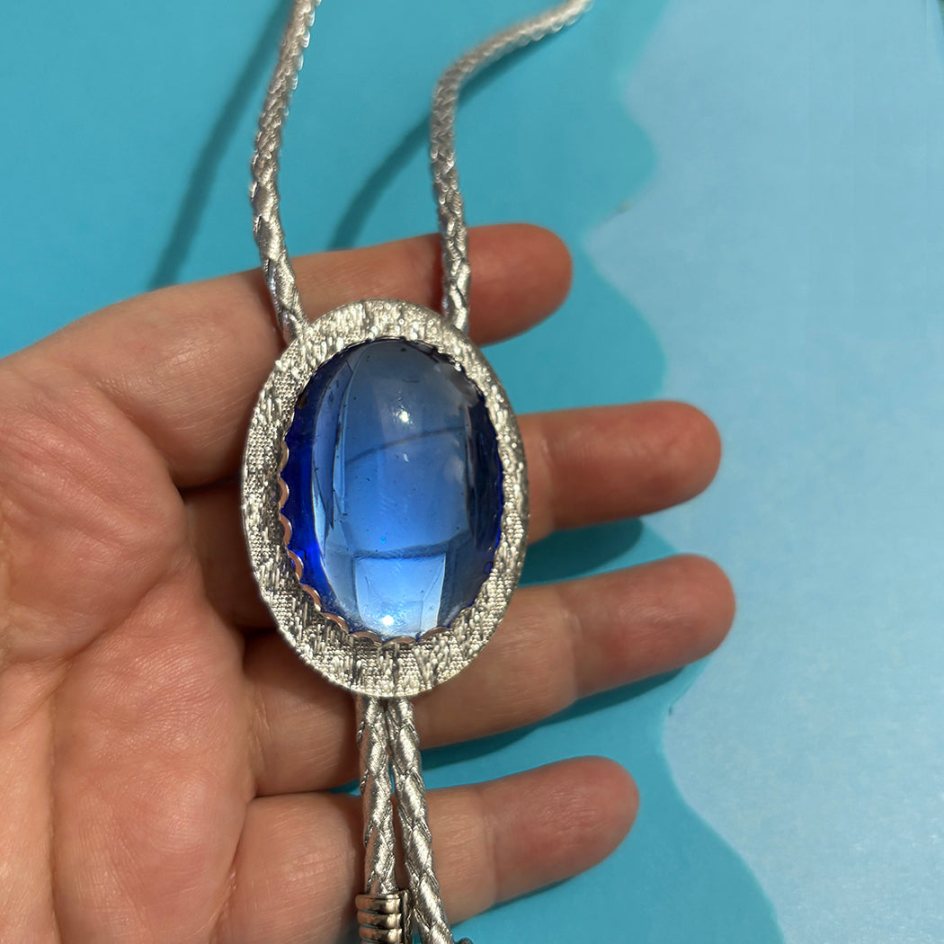 Gazing Crystal Bolo Tie