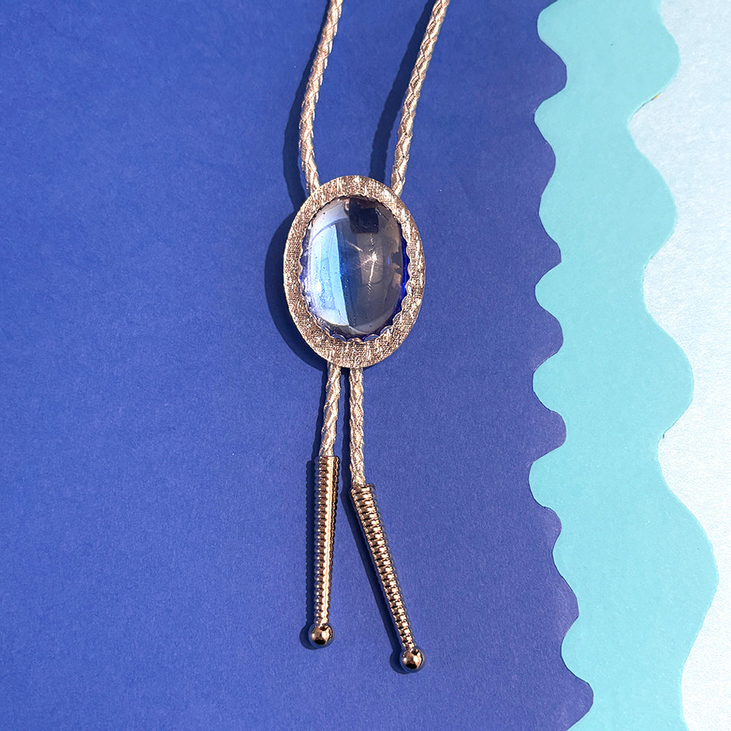 Gazing Crystal Bolo Tie