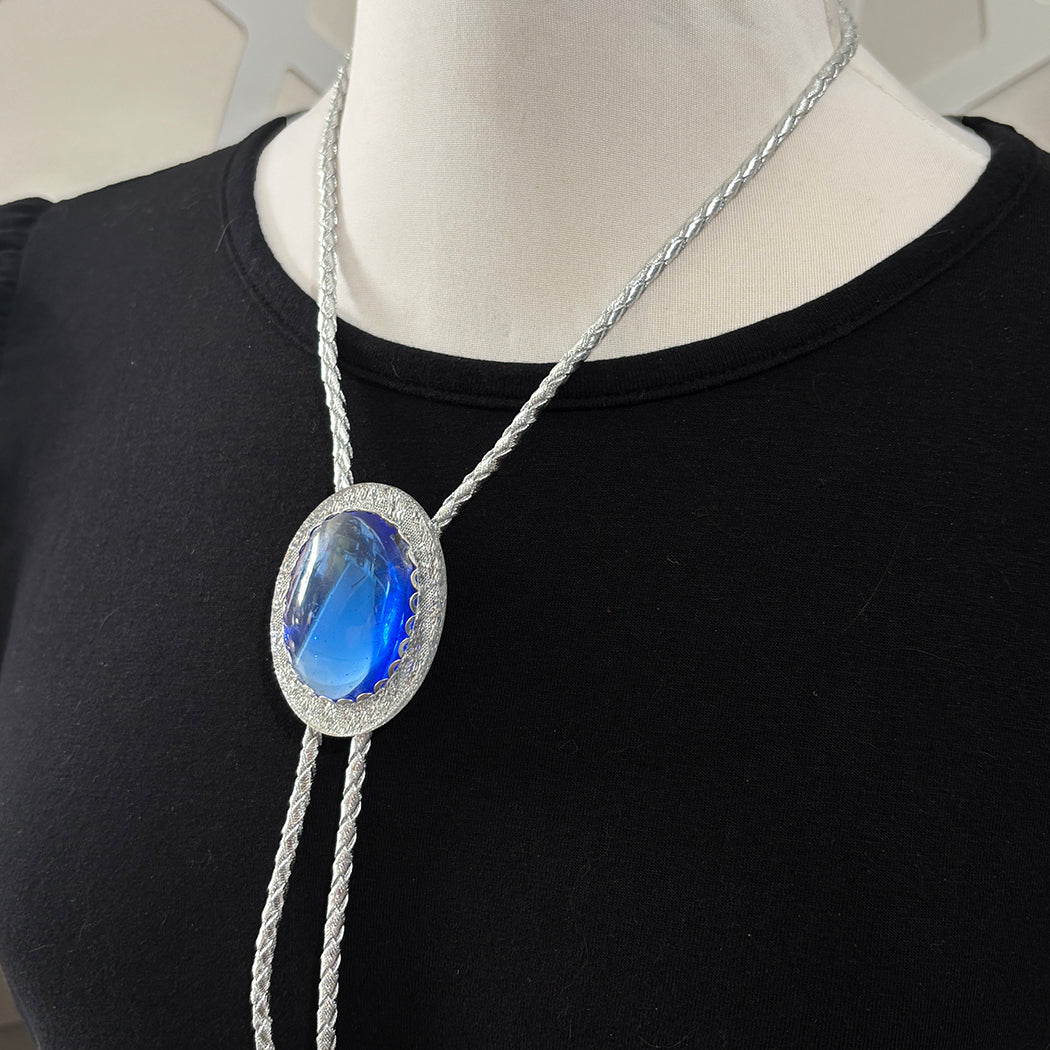 Gazing Crystal Bolo Tie