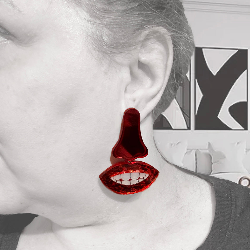 Dali Smile Earrings