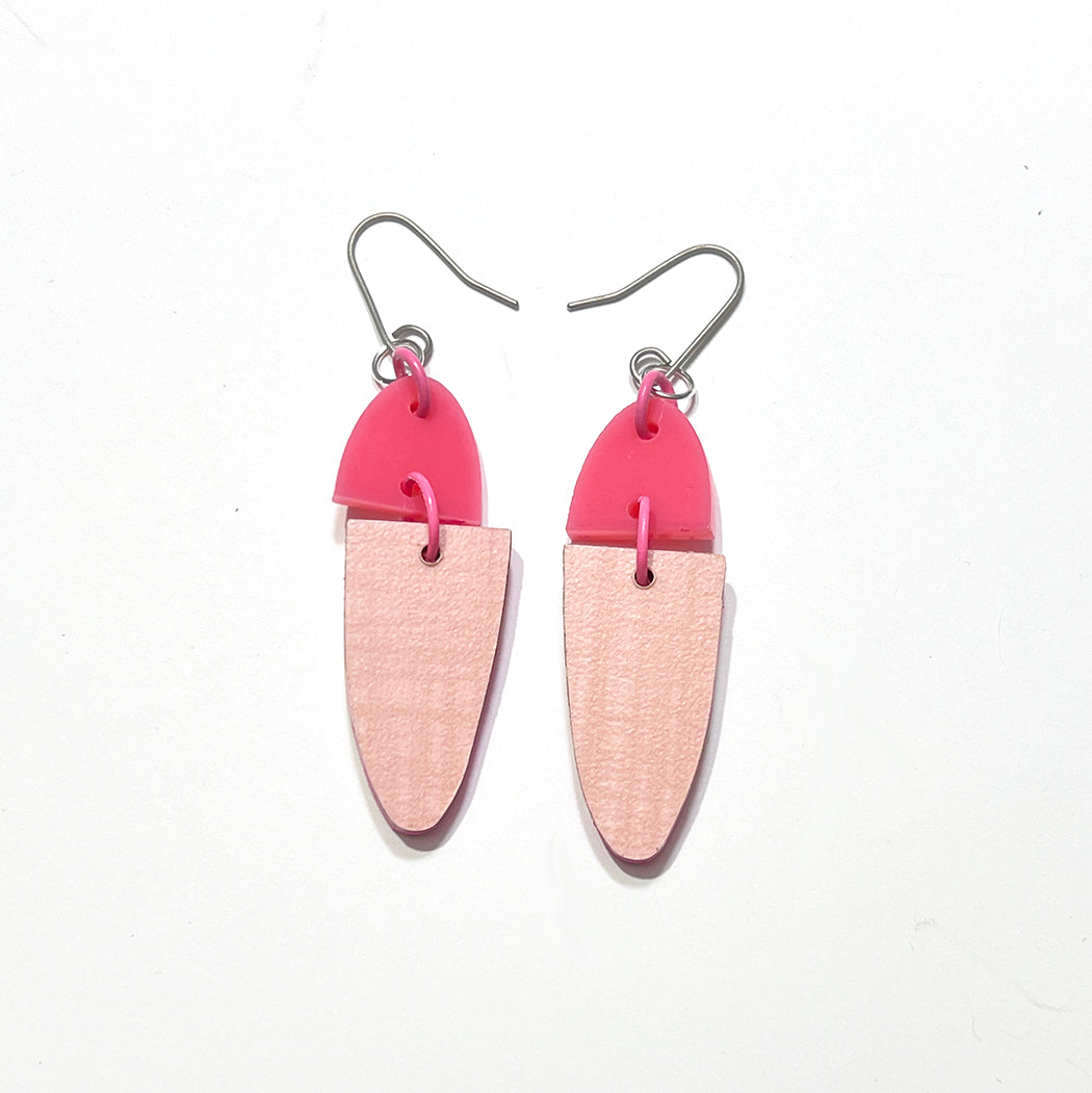 Mame Pink Earrings