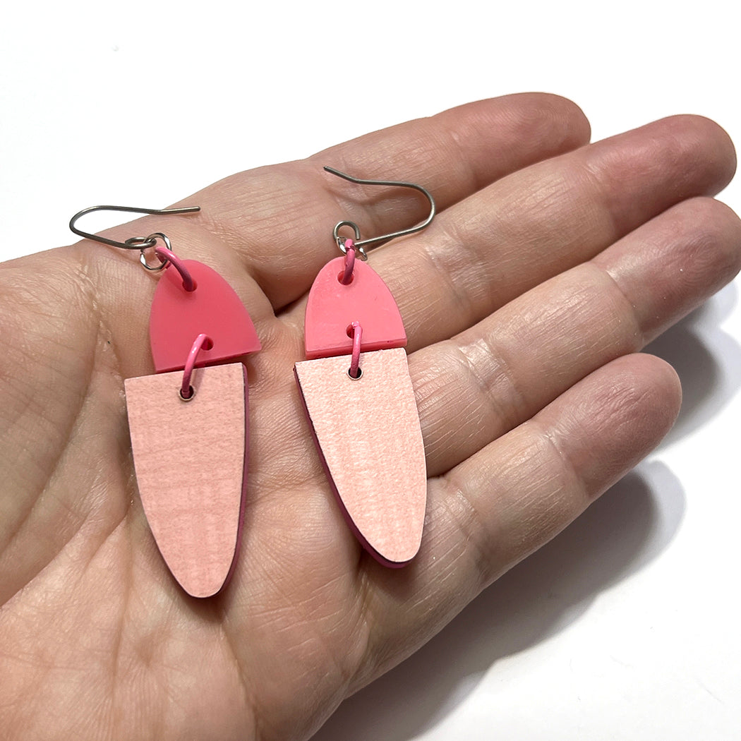 Mame Pink Earrings