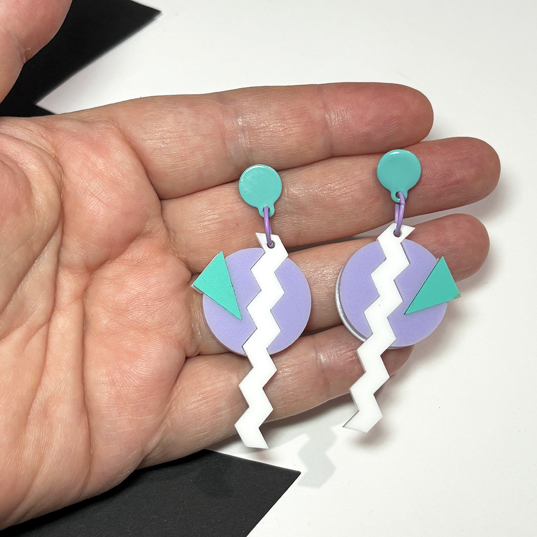 Mini Moody Memphis Earrings
