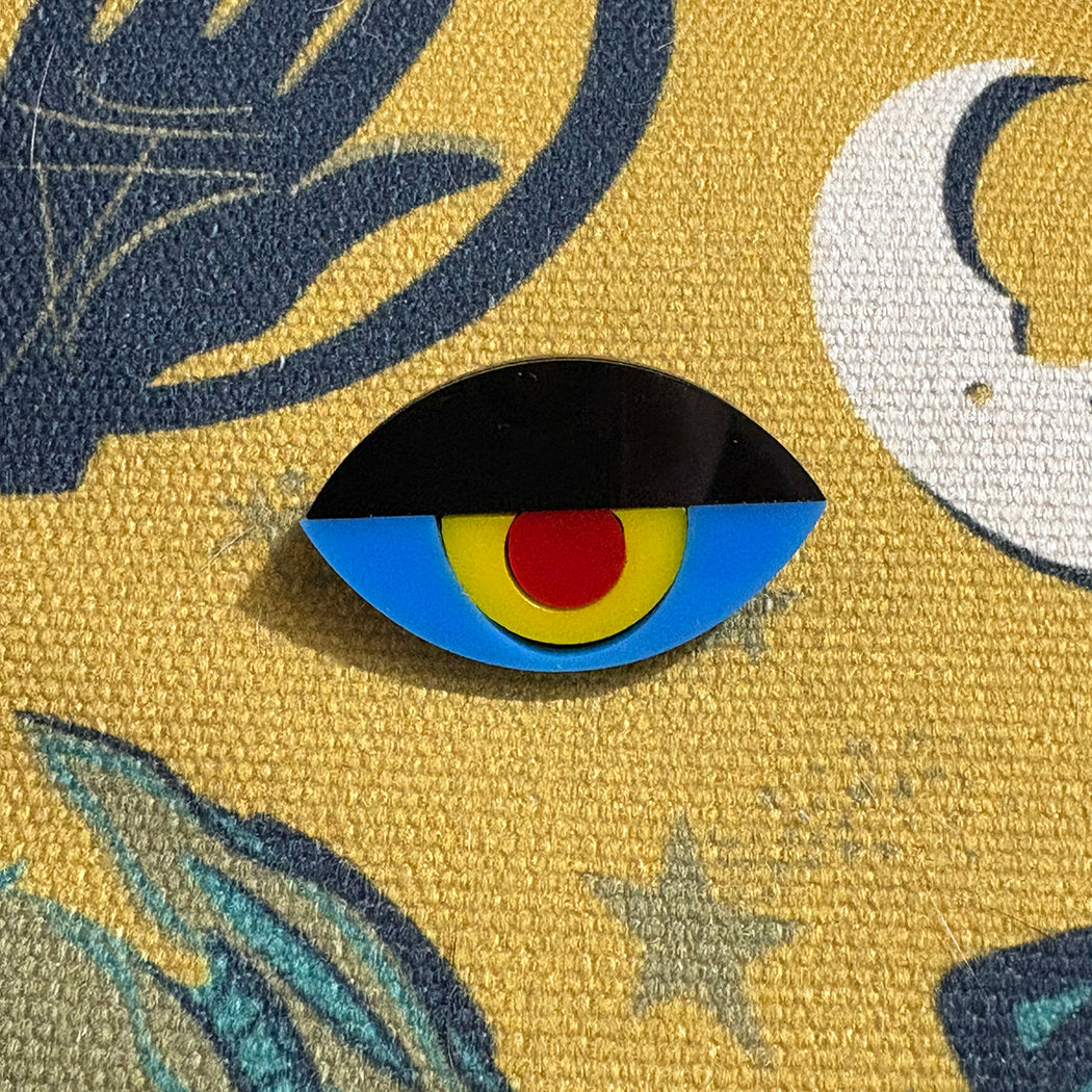 Bauhaus Eye Brooch - 2nd Quality