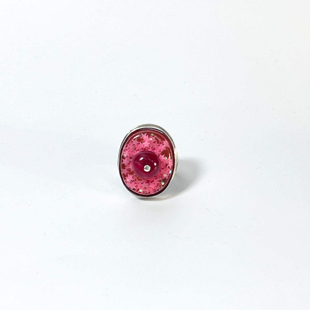 Candy Stars Stacked Ring Size 9