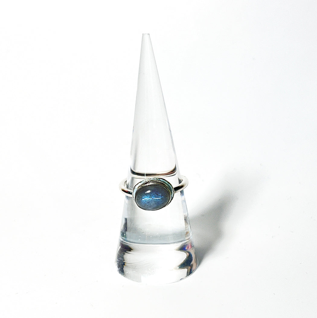 Blue Labradorite Ring Size 7
