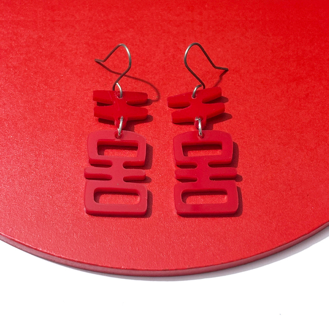 Tiny Tiki Idol Earrings