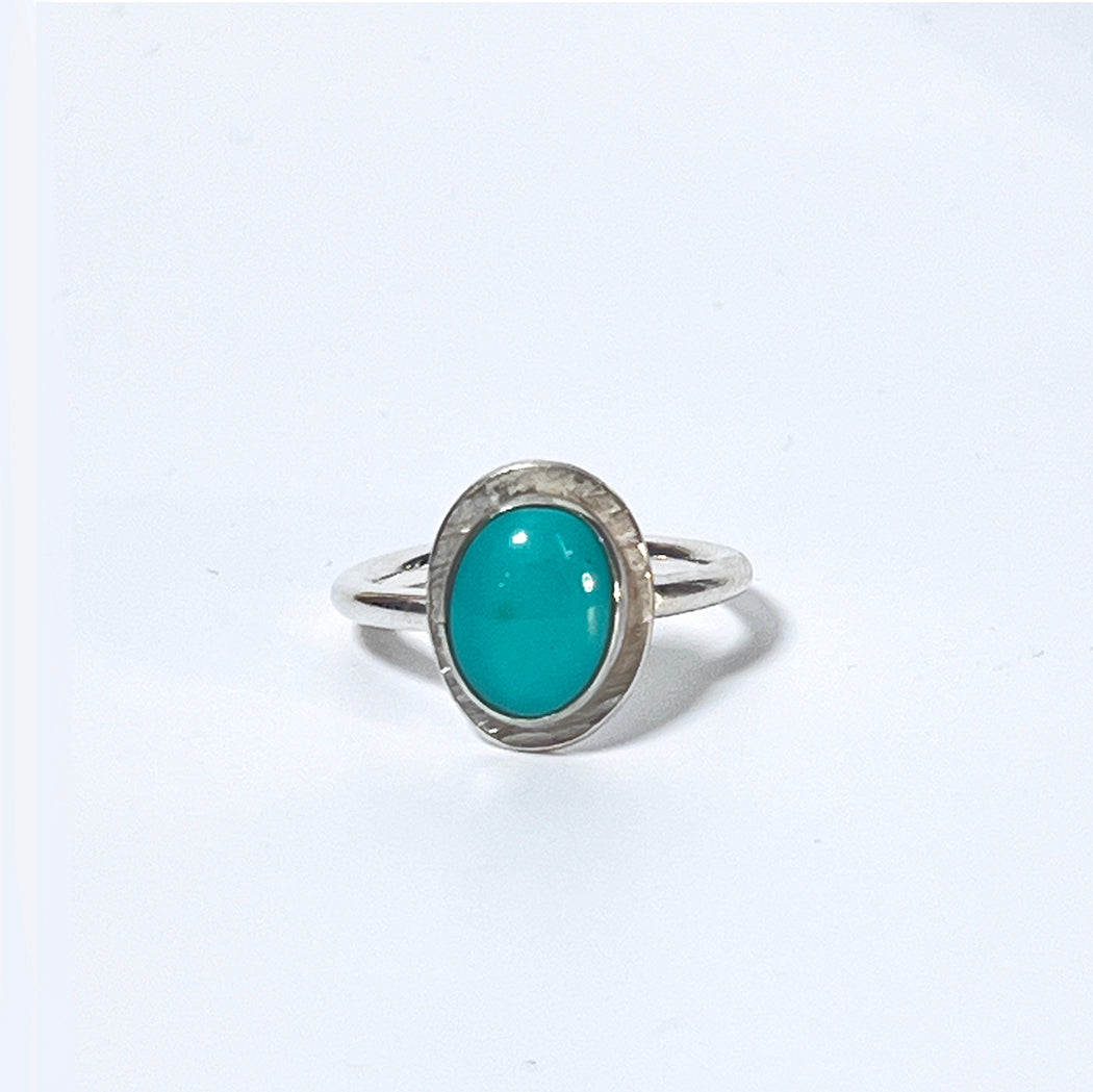 Sky Blue Turquoise Ring