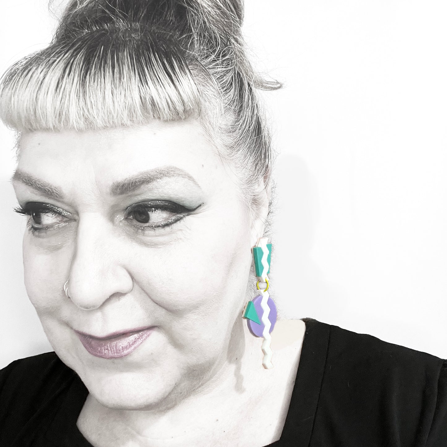 Moody Memphis Earrings - Pool Time