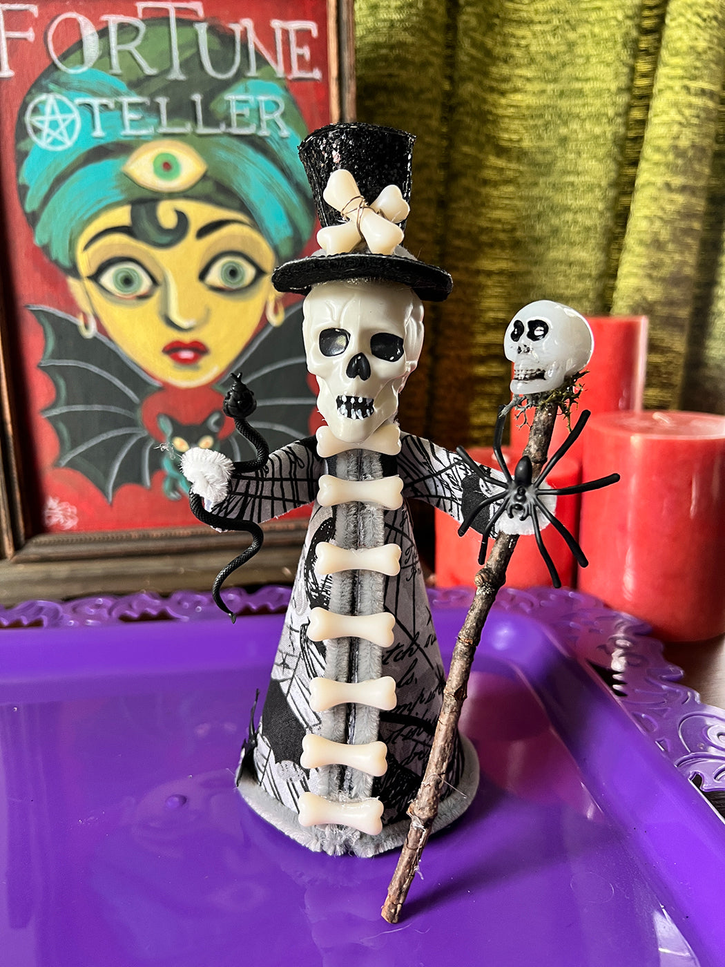 Witch Doctor Retro Halloween Doll