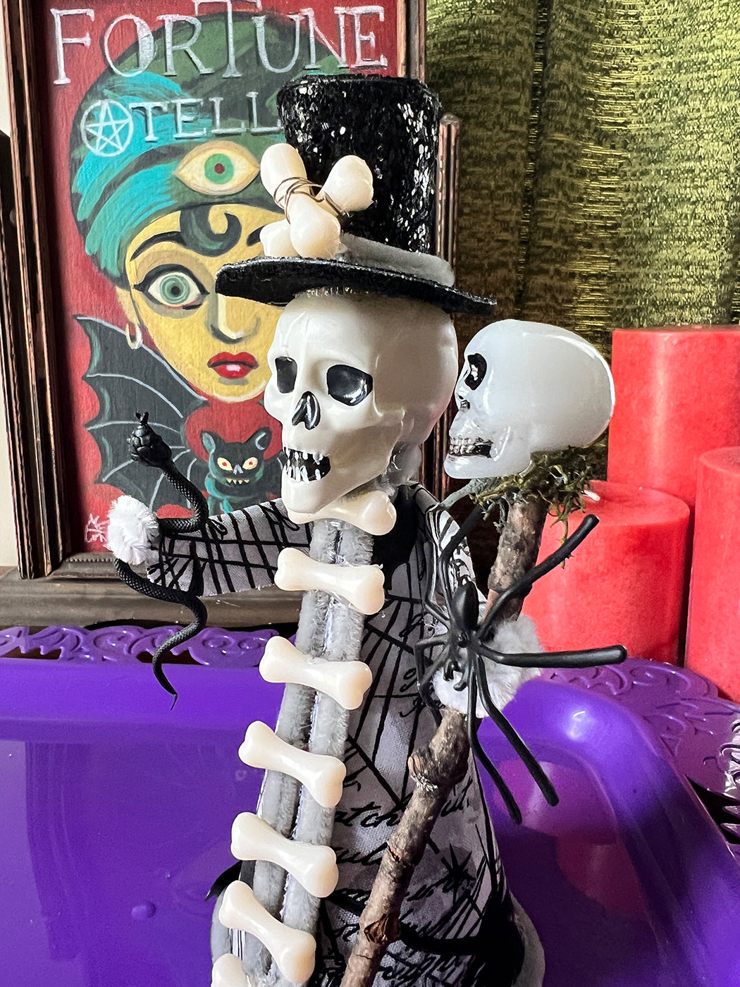 Witch Doctor Retro Halloween Doll