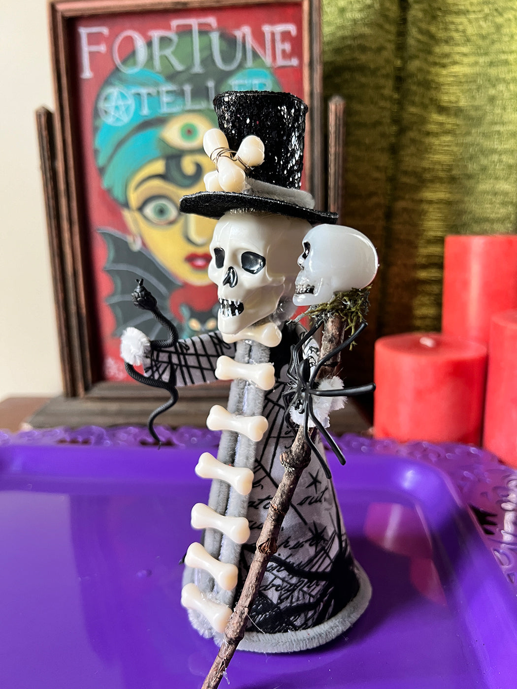 Witch Doctor Retro Halloween Doll