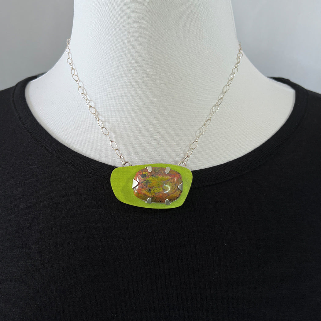 Populuxe in Alien Green Necklace