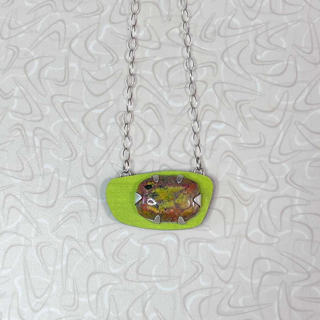 Populuxe in Alien Green Necklace