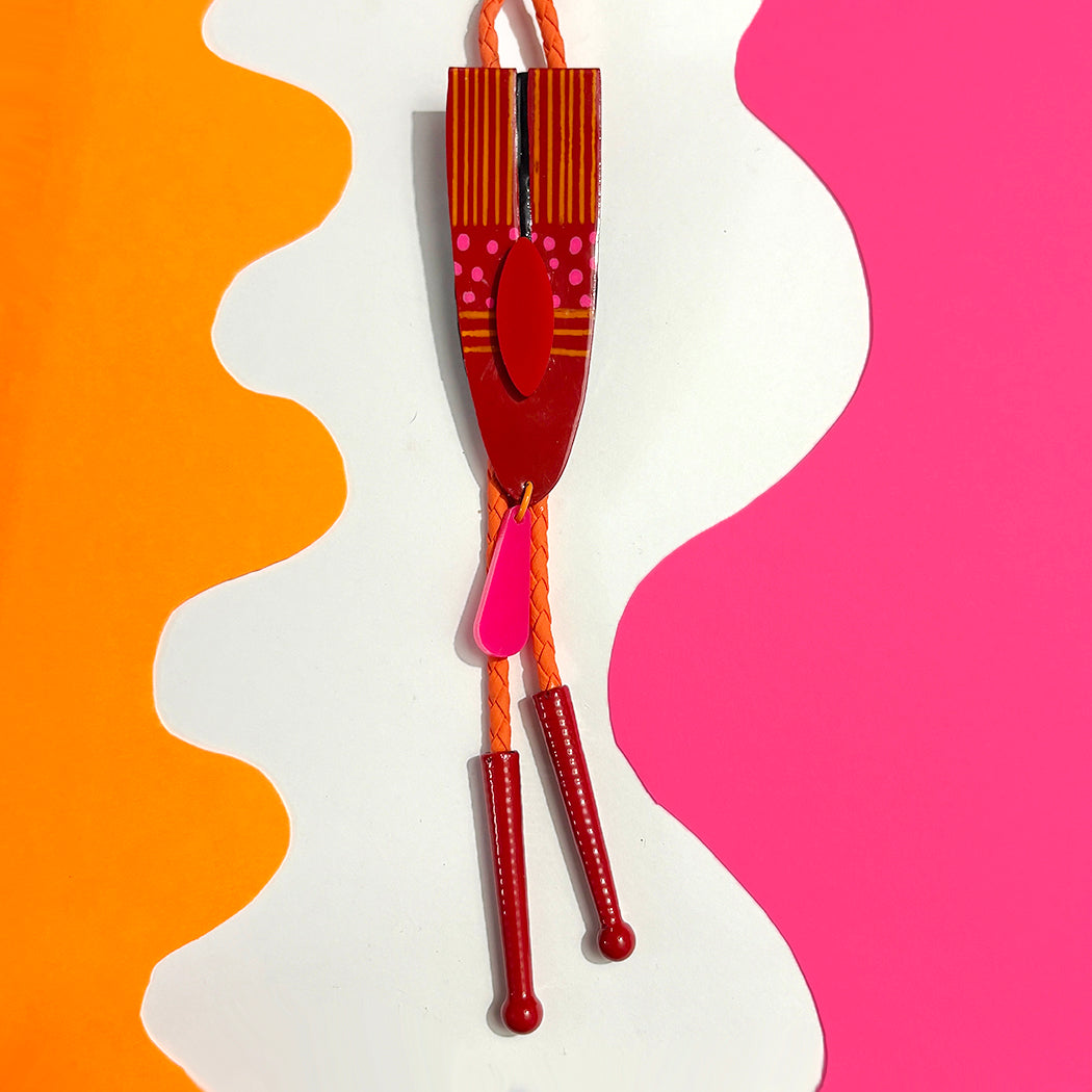 Atomic Luau Bolo Tie