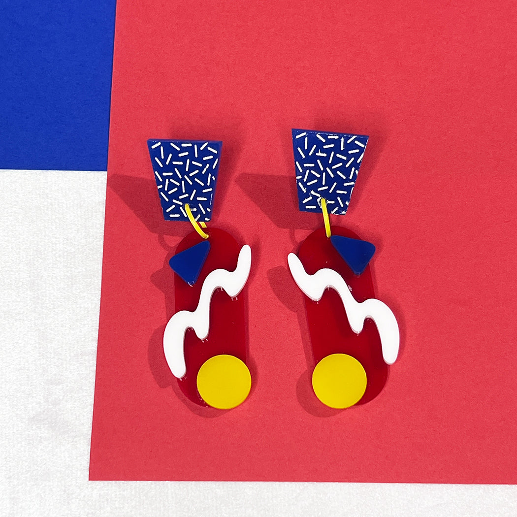 Memphis Party Earrings