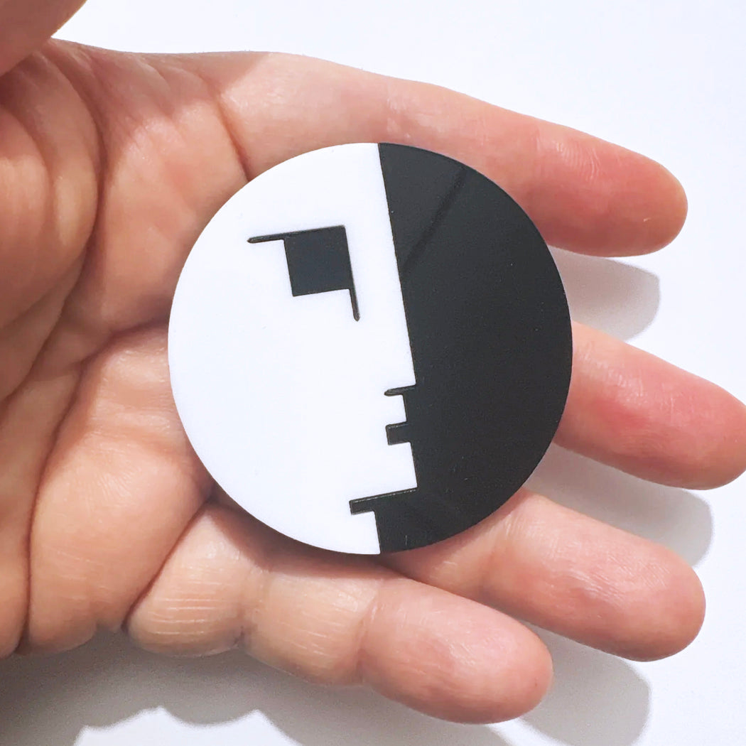 Bauhaus Brooch