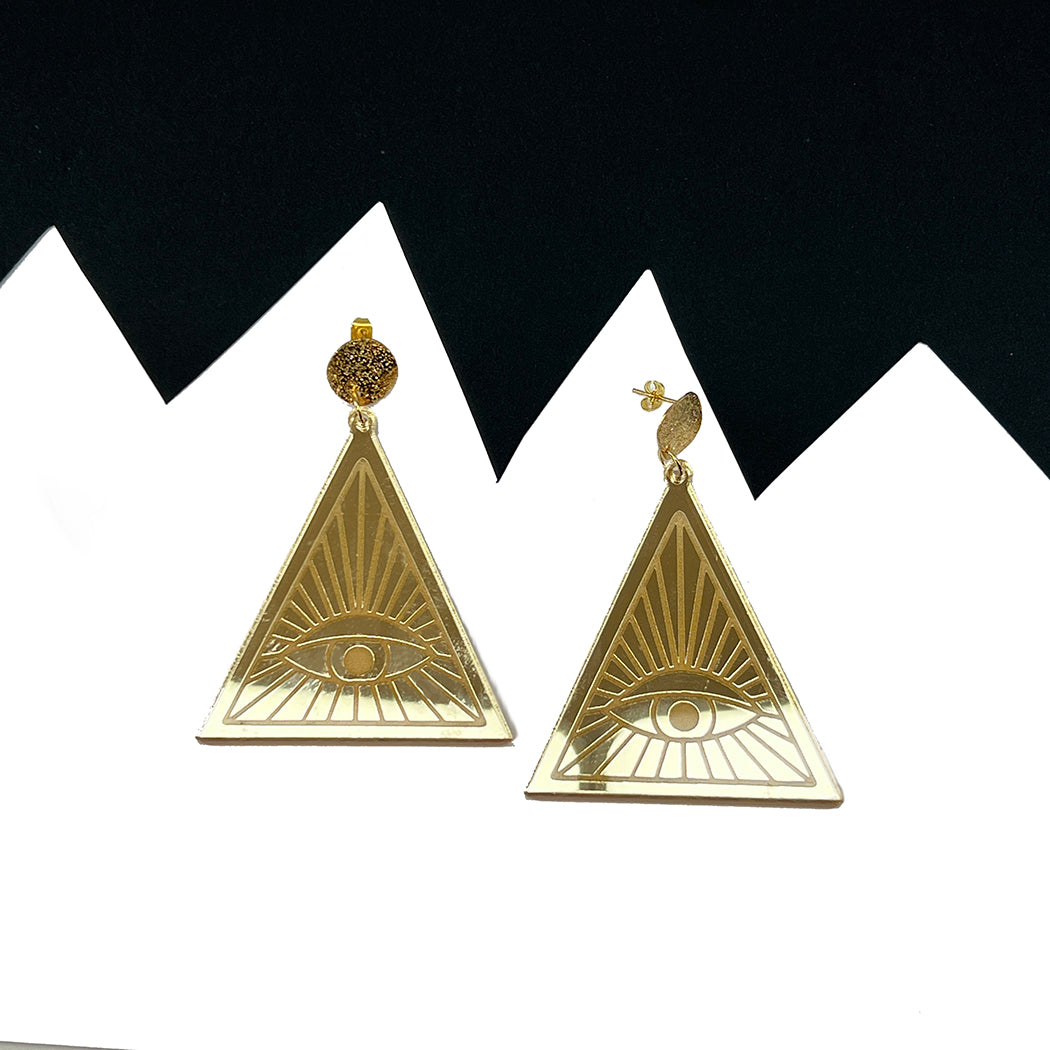 All Seeing Eye Earrings