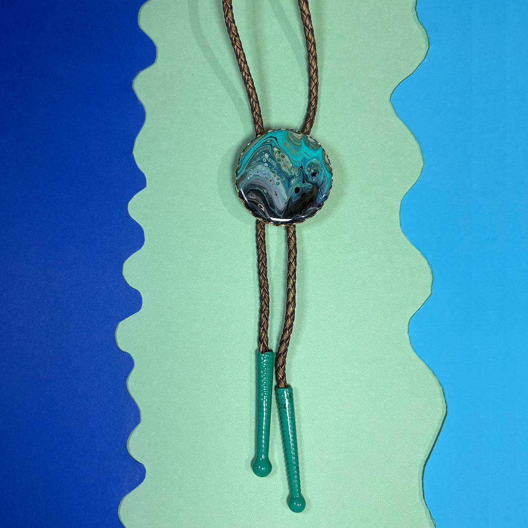 Galactic Bolo Tie Necklace