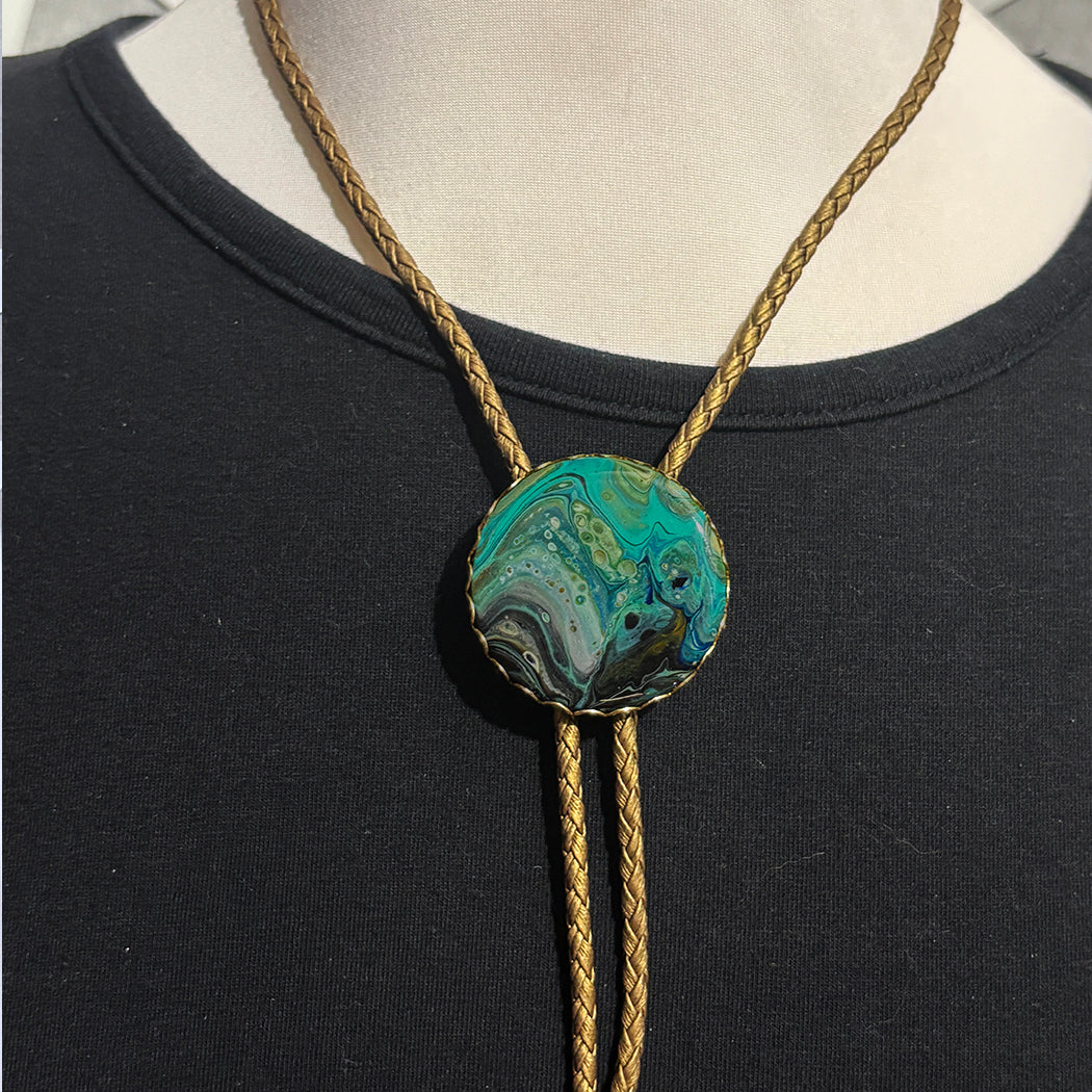 Galactic Bolo Tie Necklace