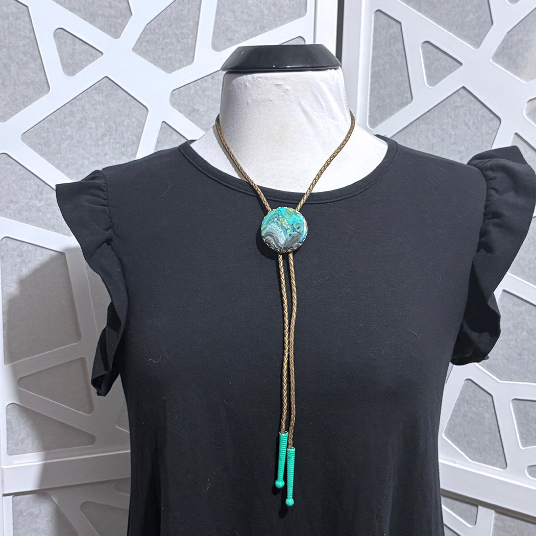 Galactic Bolo Tie Necklace