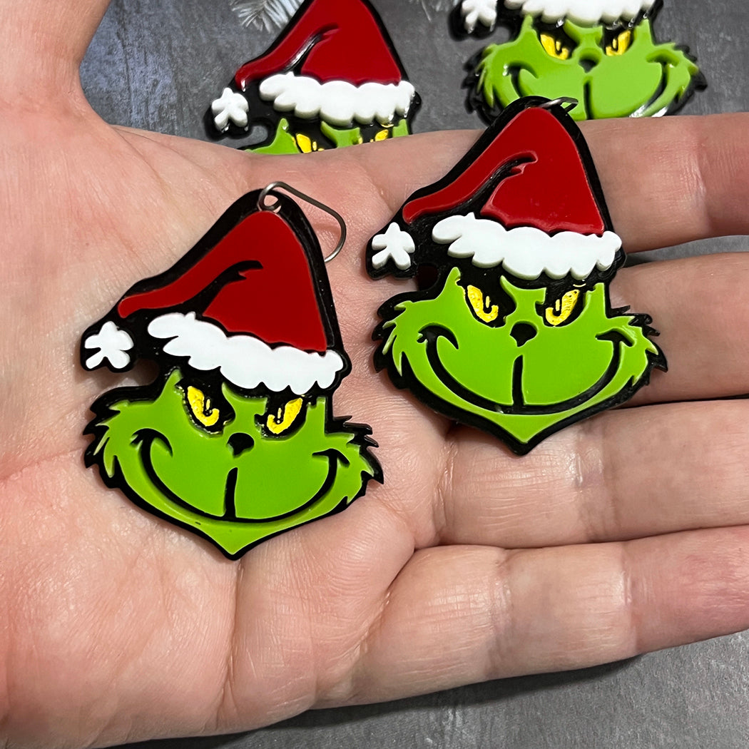 Grinch Earrings