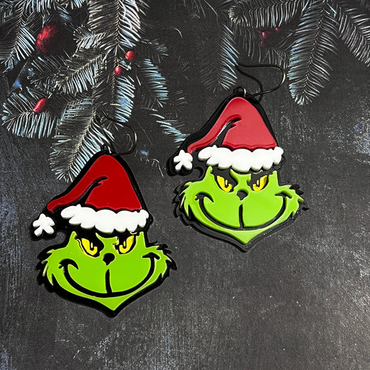Grinch Earrings