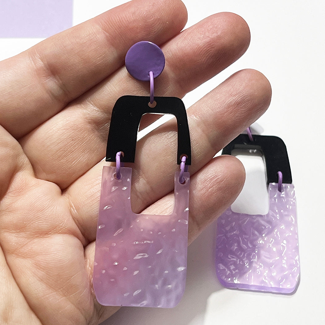 Lilas à Midi Earrings