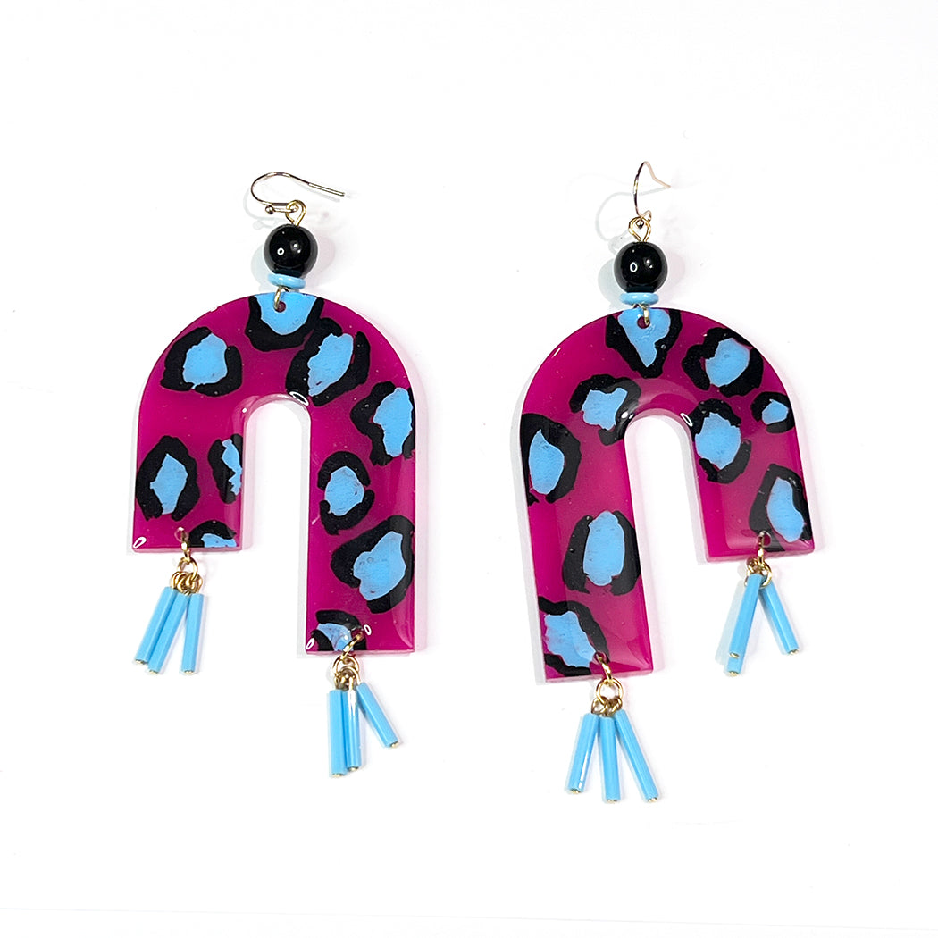 New Wave Girl Statement Earrings