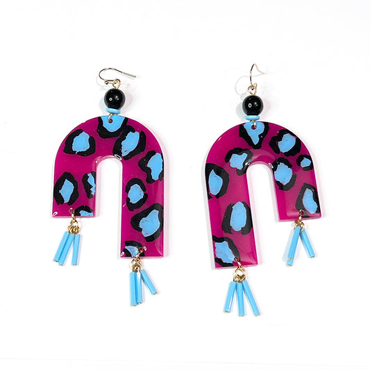 New Wave Girl Statement Earrings