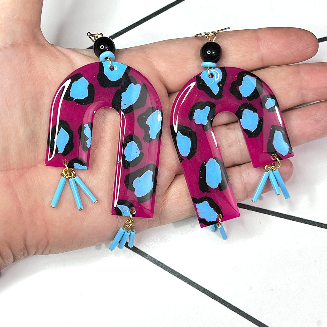 New Wave Girl Statement Earrings