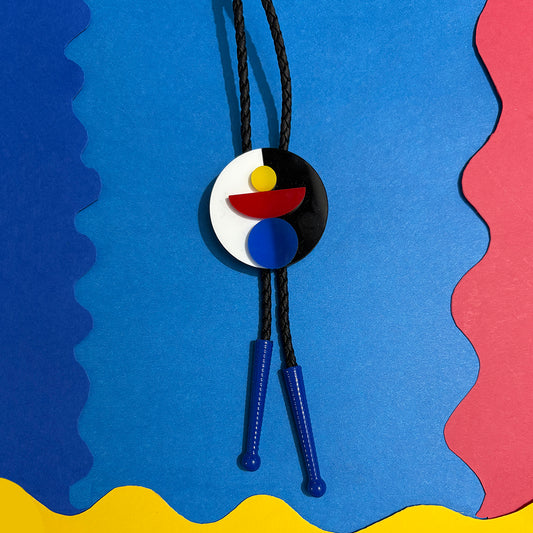 Primary Stack Bolo Tie