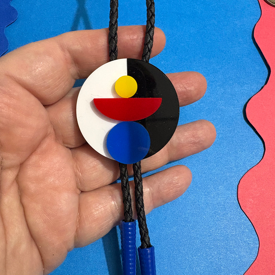 Primary Stack Bolo Tie