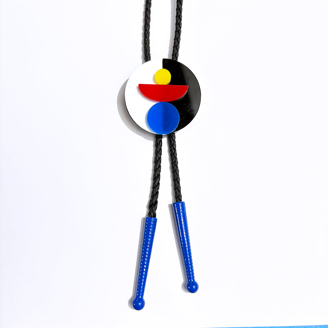 Primary Stack Bolo Tie