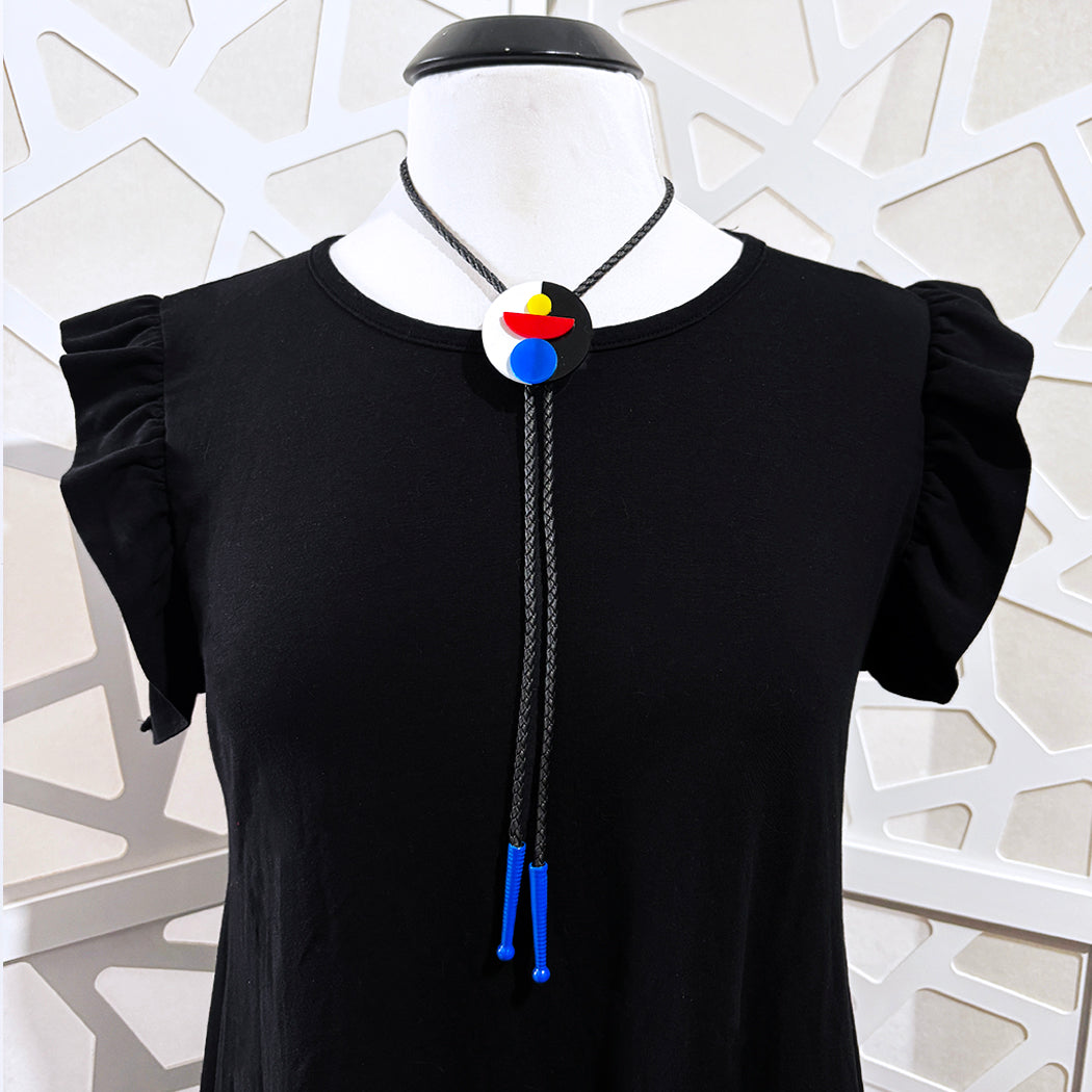 Primary Stack Bolo Tie