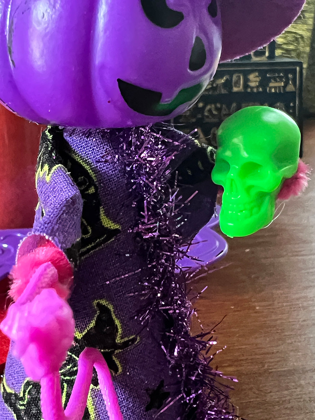 Retro Witch Doll - Purple Pumpkin
