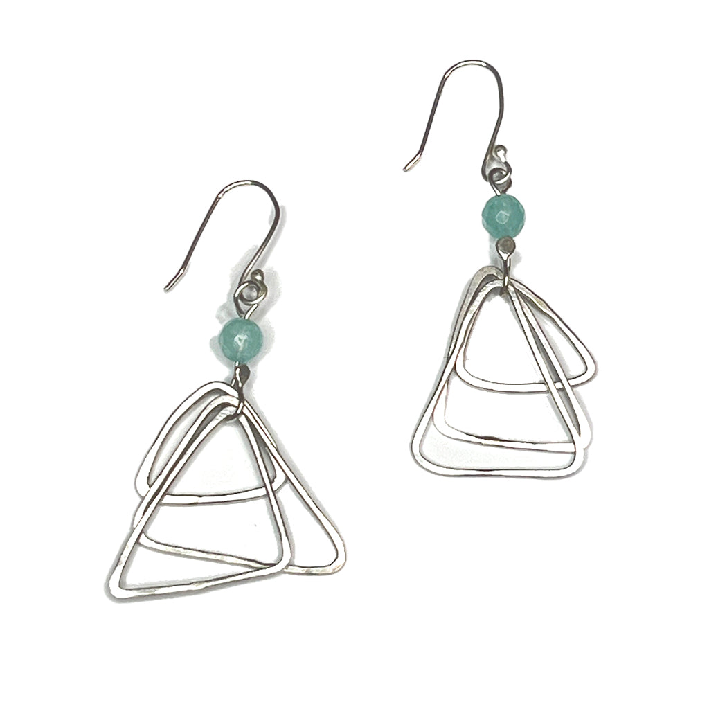 Triangle Tangle Earrings