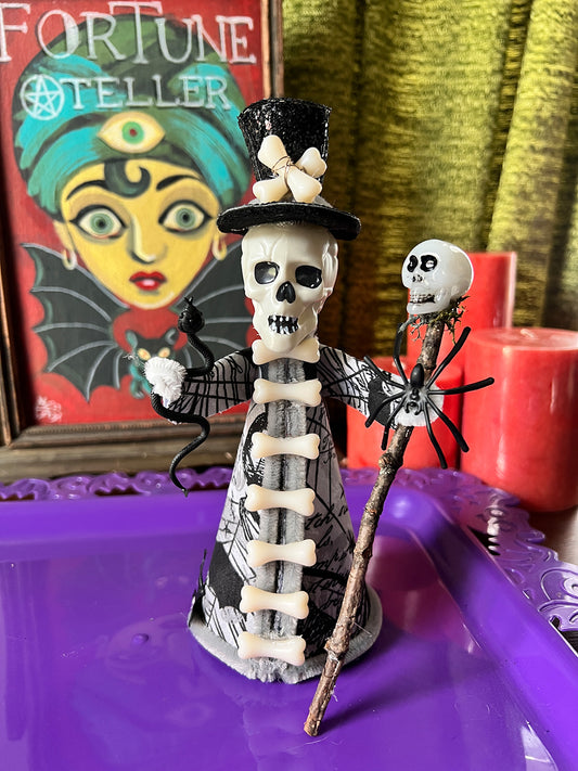 Witch Doctor Retro Halloween Doll