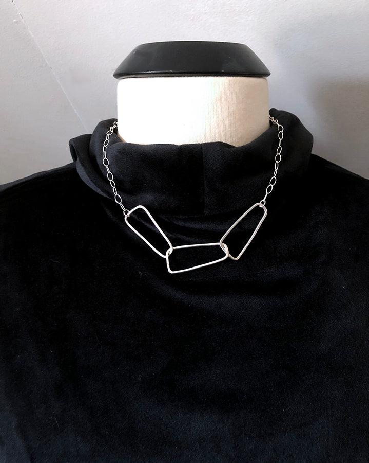 Foundation Link Necklace in Sterling