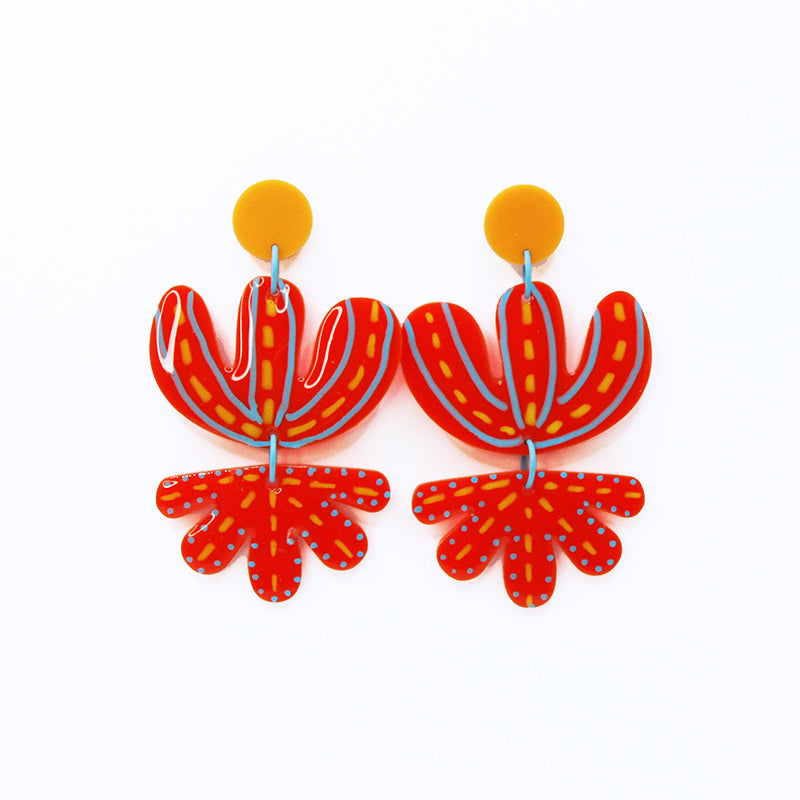 Flower Child Statement Earrings