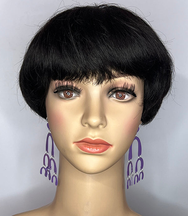 Lilac Chandelier Earrings EAR240