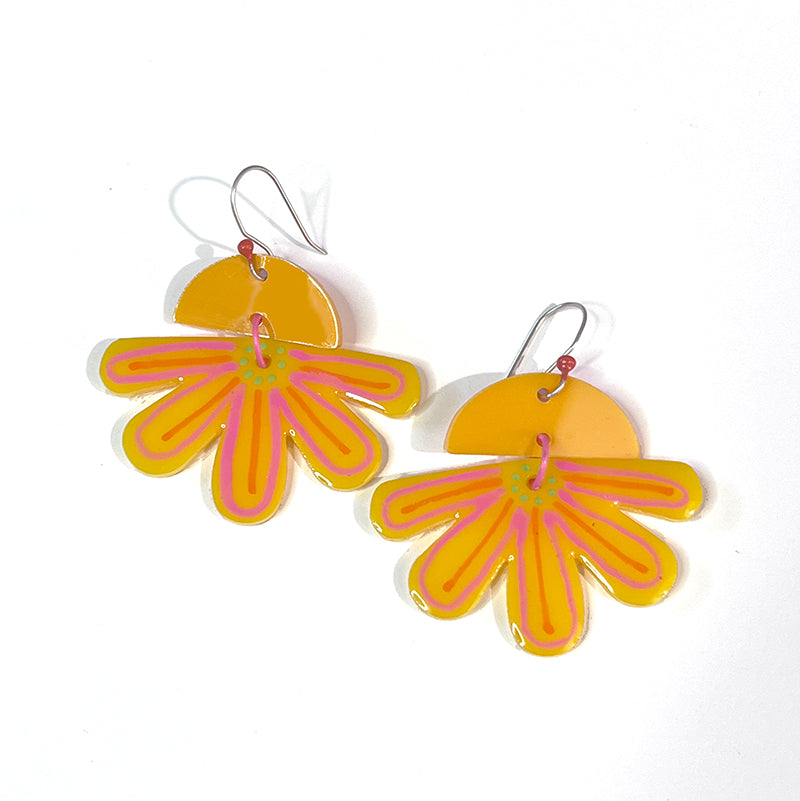 Sunkissed Sunflower Earrings