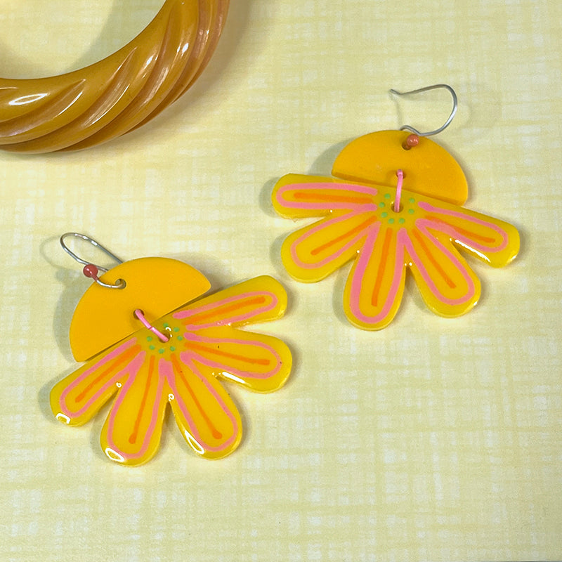 Sunkissed Sunflower Earrings