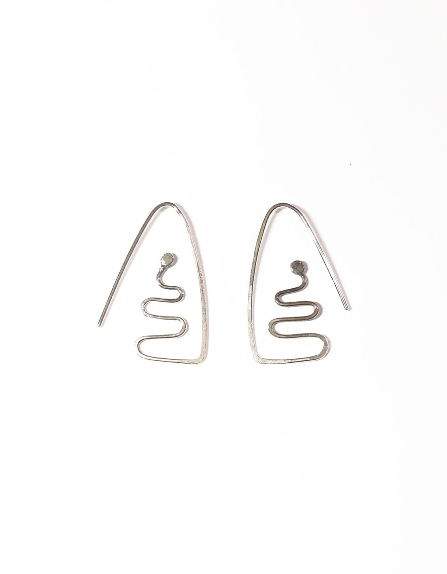 Undulate Sterling Earrings